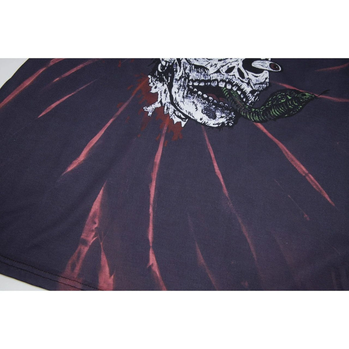 Godspeed Skull Tie-Dye T-Shirt Black