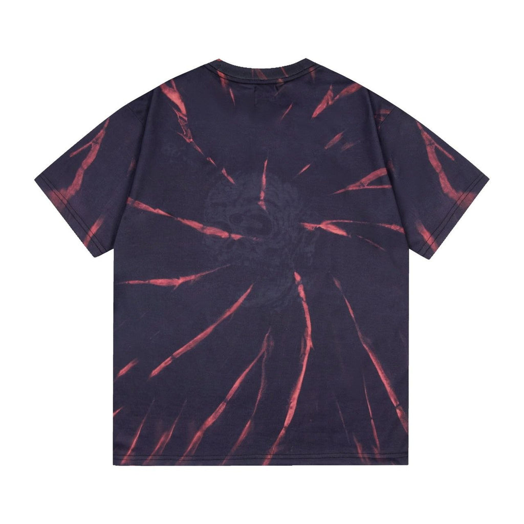 Godspeed Skull Tie-Dye T-Shirt Black