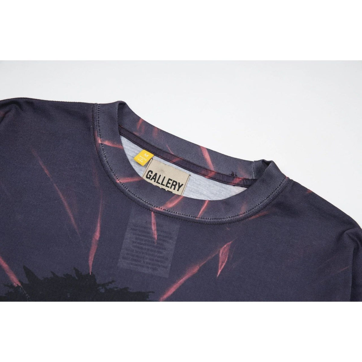 Godspeed Skull Tie-Dye T-Shirt Black