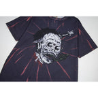 Godspeed Skull Tie-Dye T-Shirt Black