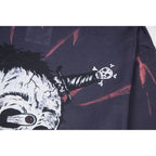 Godspeed Skull Tie-Dye T-Shirt Black