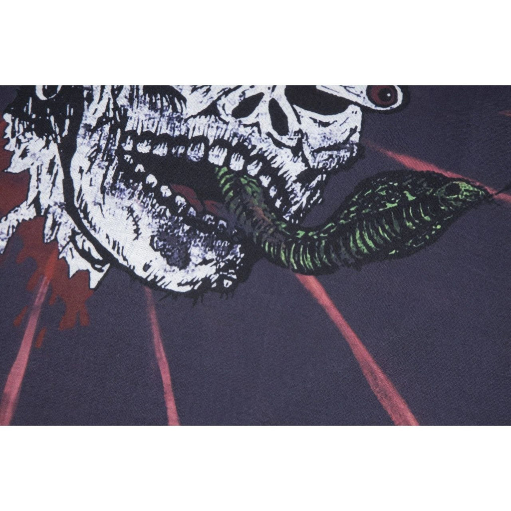 Godspeed Skull Tie-Dye T-Shirt Black