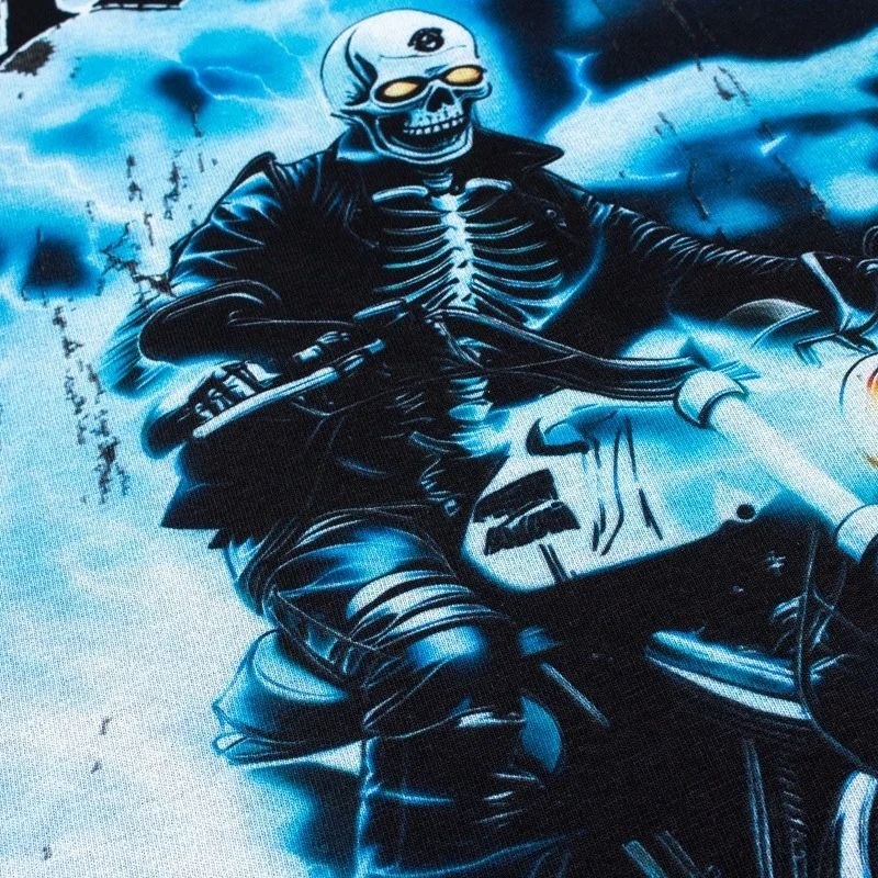 Godspeed Skeleton Rider T-Shirt Black