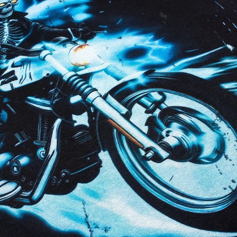 Godspeed Skeleton Rider T-Shirt Black