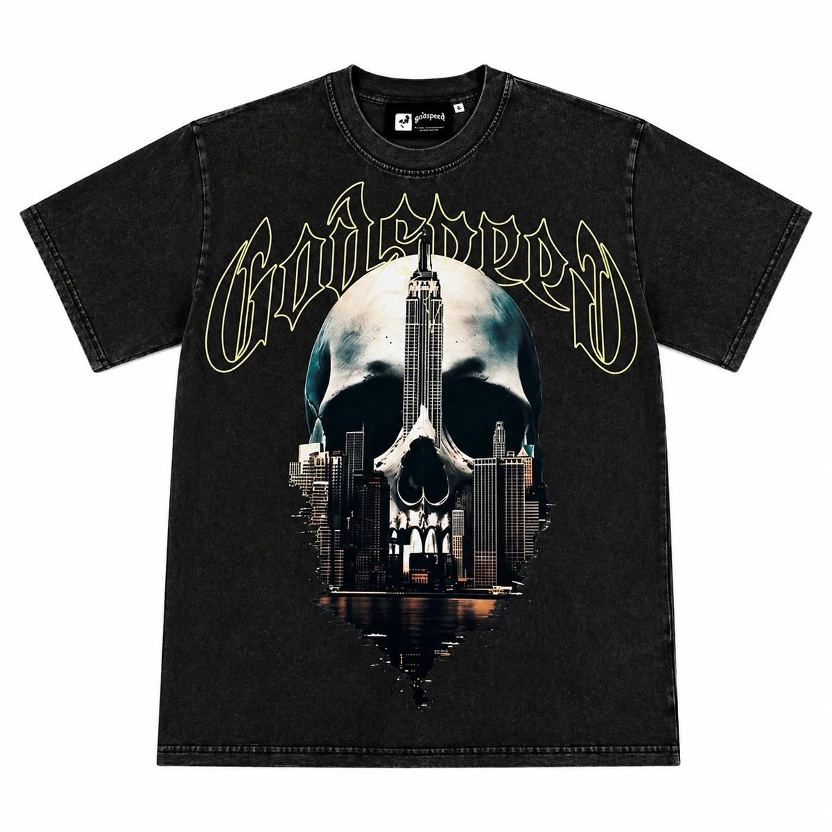 Godspeed Skull City T-Shirt Black
