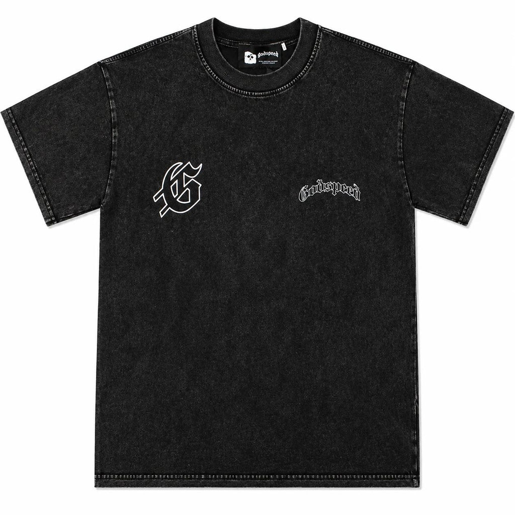 Godspeed Western Skull Riders T-Shirt Black