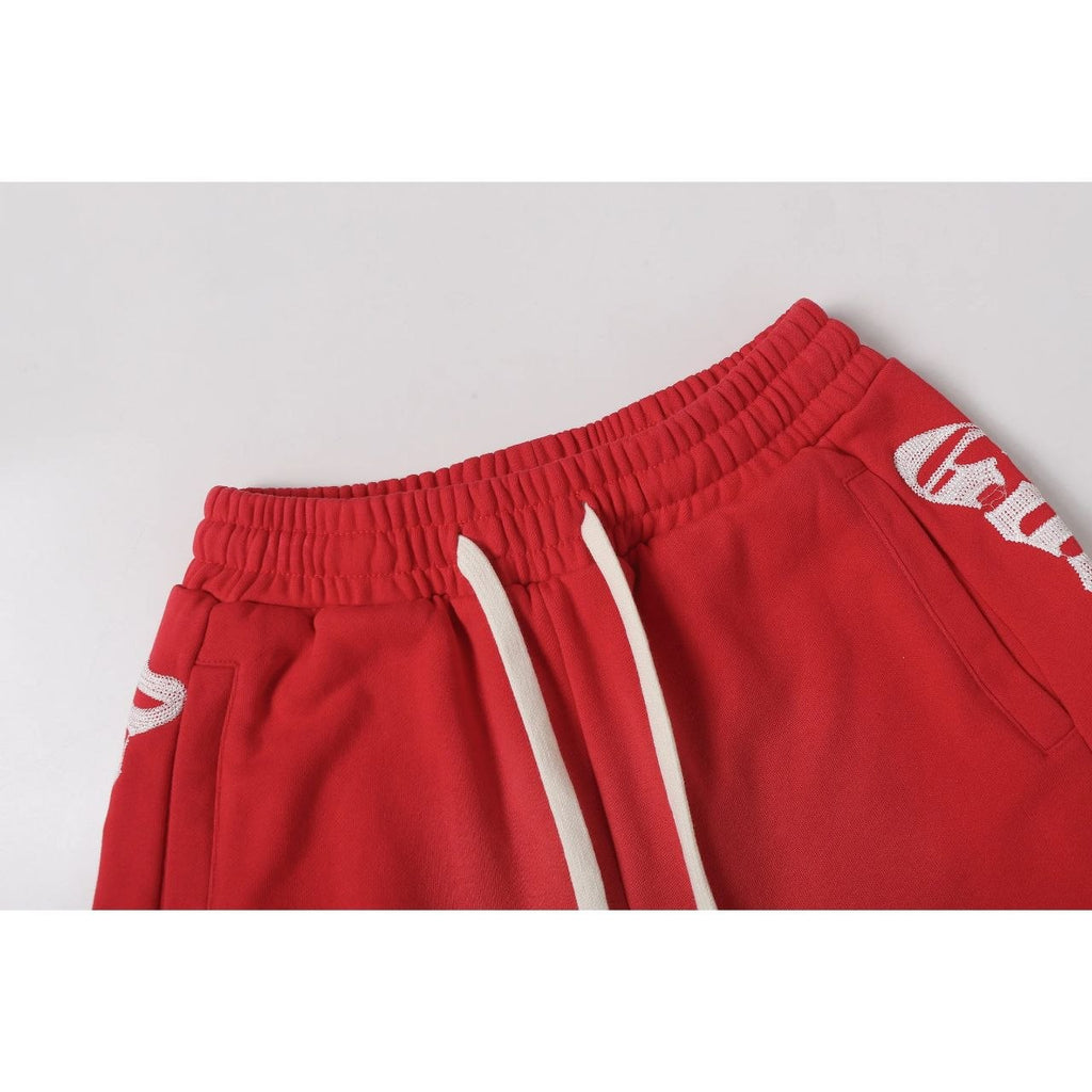 Godspeed Logo Sweat Shorts Red