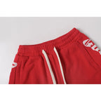 Godspeed Logo Sweat Shorts Red