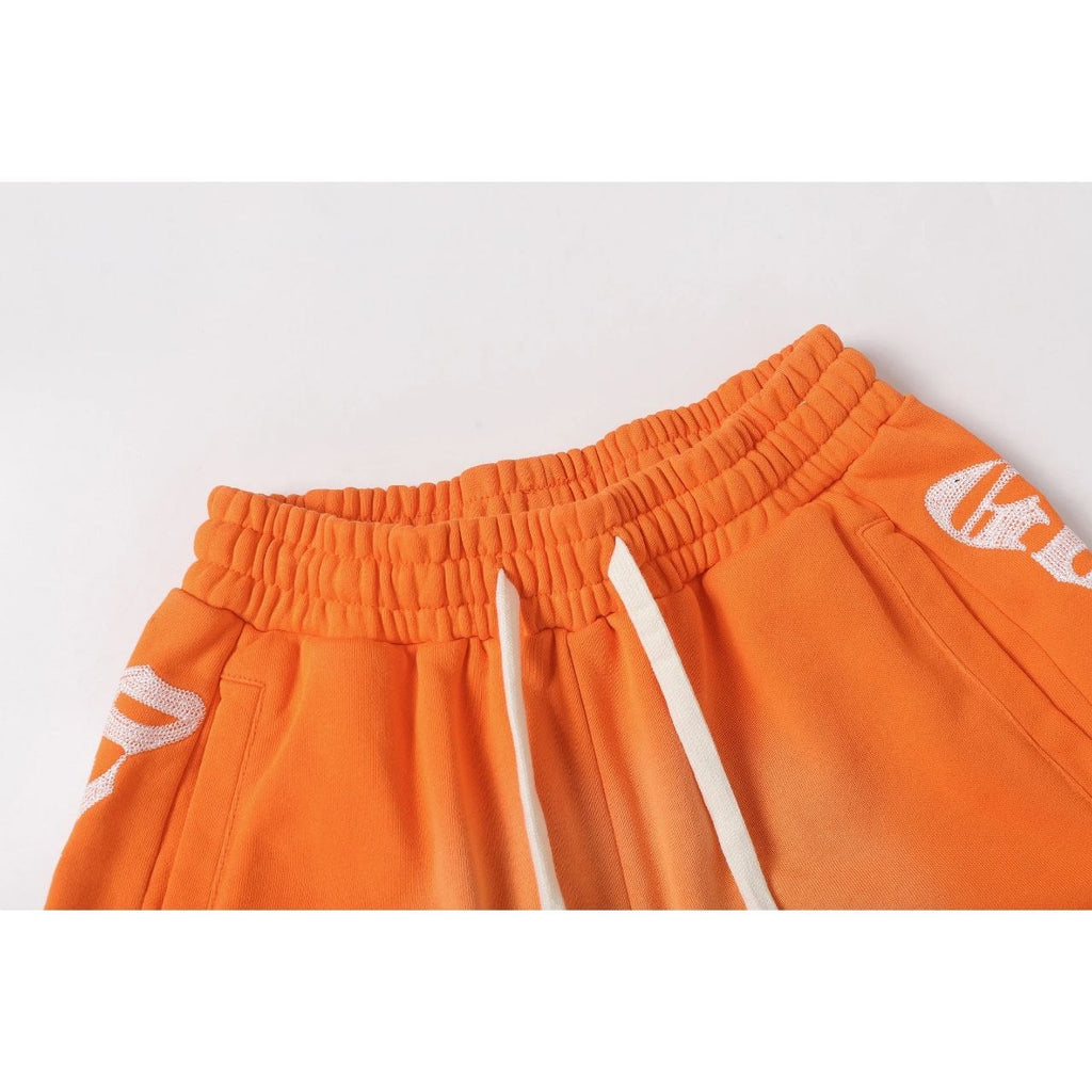 Godspeed Logo Sweat Shorts Orange