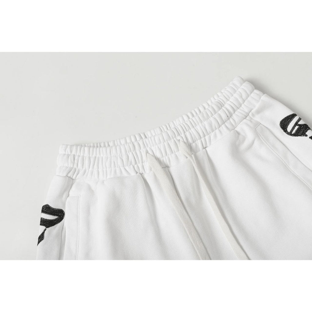 Godspeed Logo Sweat Shorts White