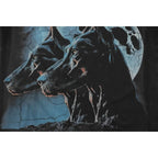 Godspeed Doberman Moon T-Shirt Black