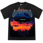 Godspeed UFO Sunset T-Shirt Black
