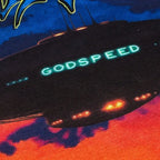 Godspeed UFO Sunset T-Shirt Black
