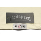 Godspeed Cyber Skull T-Shirt Beige