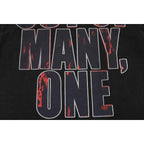 Godspeed Out Of Many One Skeleton Basketball T-Shirt Black