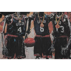 Godspeed Out Of Many One Skeleton Basketball T-Shirt Black