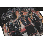 Godspeed Out Of Many One Skeleton Basketball T-Shirt Black