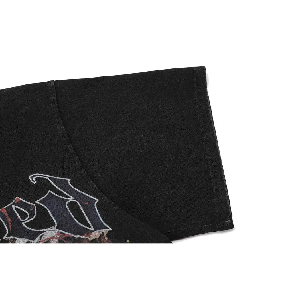 Godspeed Out Of Many One Skeleton Basketball T-Shirt Black