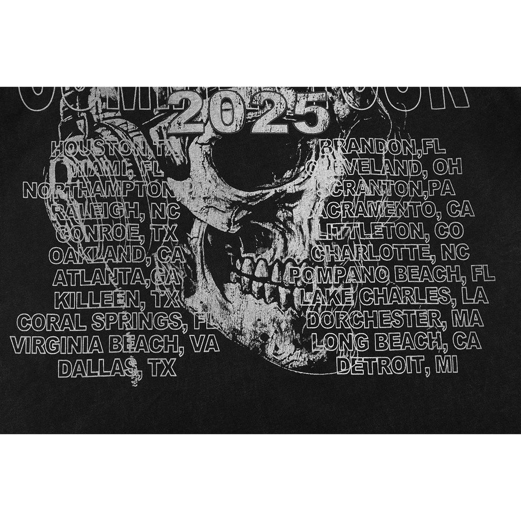 Godspeed Skull Tour 2025 T-Shirt Black