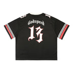 Godspeed Skull Jersey T-Shirt Black