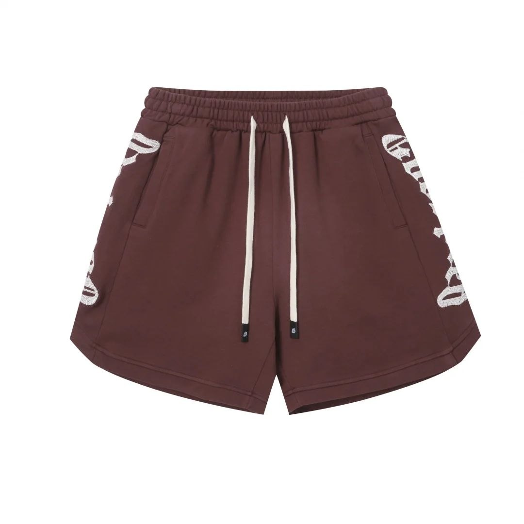 Godspeed Logo Sweat Shorts Brown