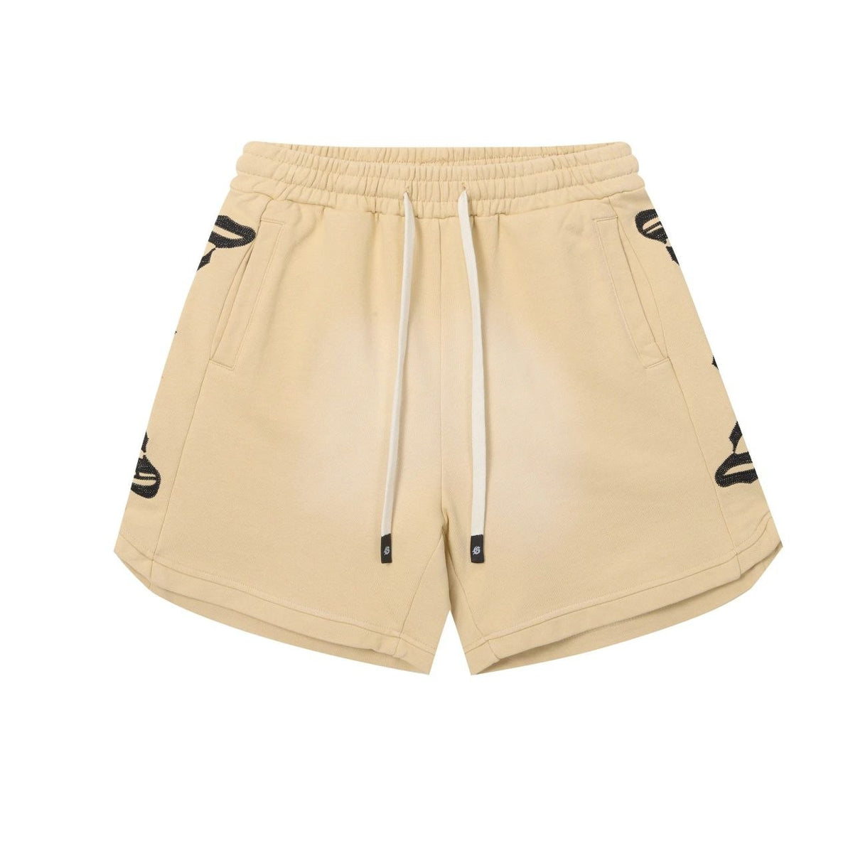 Godspeed Logo Sweat Shorts Beige