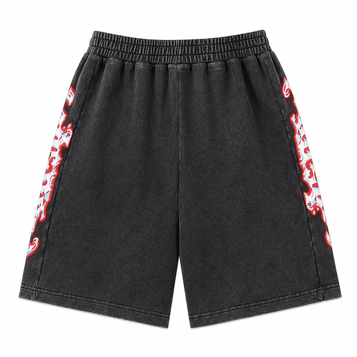 Godspeed Side Graphic Shorts Black