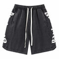 Godspeed Washed Logo Shorts Black