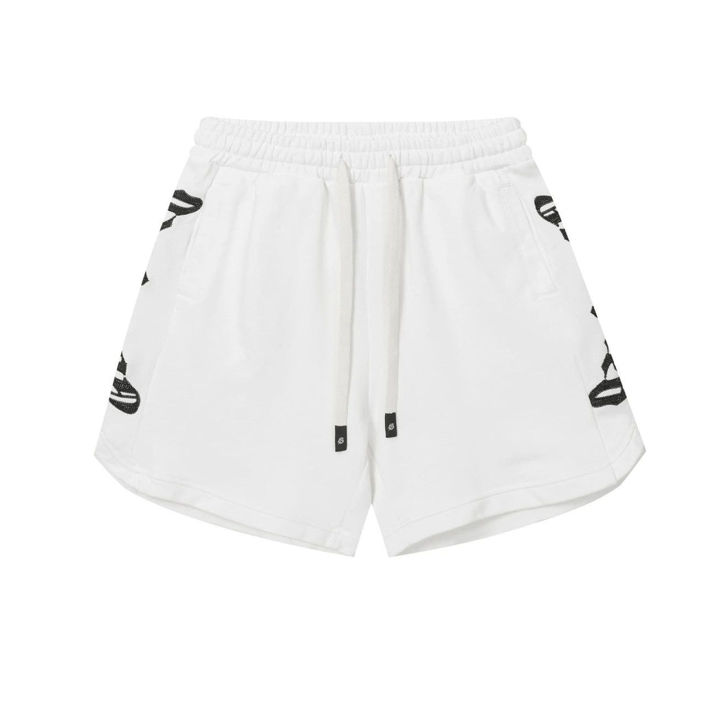 Godspeed Logo Sweat Shorts White