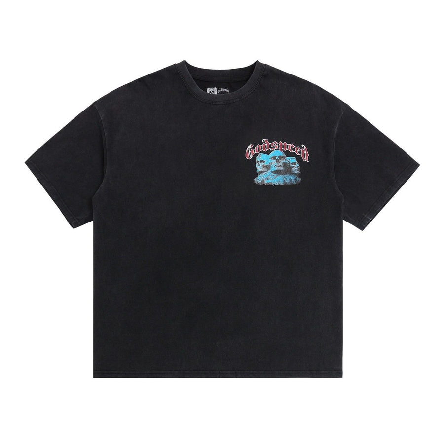 Godspeed Stone Faces T-Shirt Black