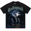 Godspeed Midnight Riders Skull T-Shirt Black