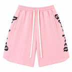 Godspeed Washed Logo Shorts Pink