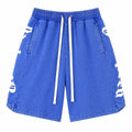 Godspeed Washed Logo Shorts Blue