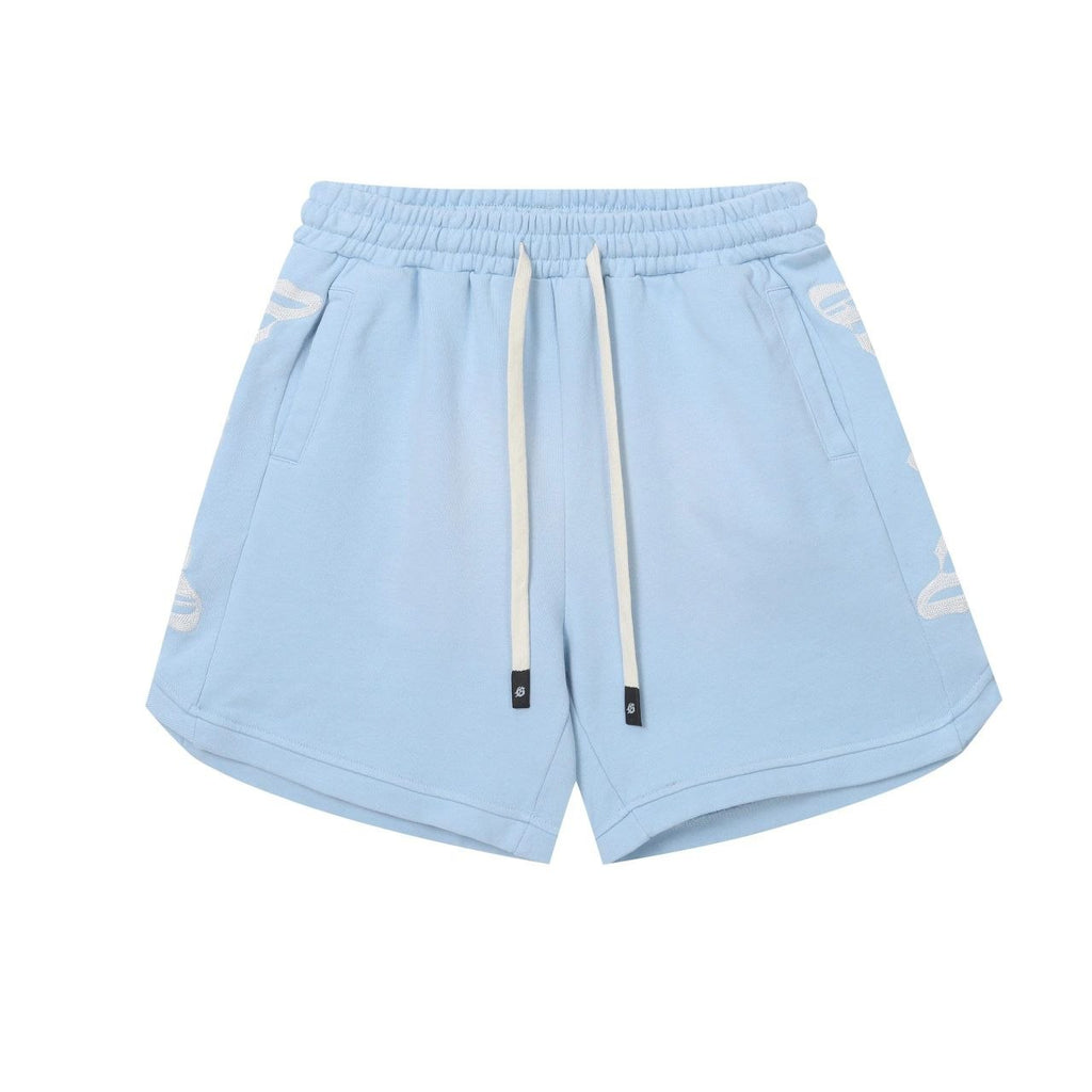Godspeed Logo Sweat Shorts Light Blue