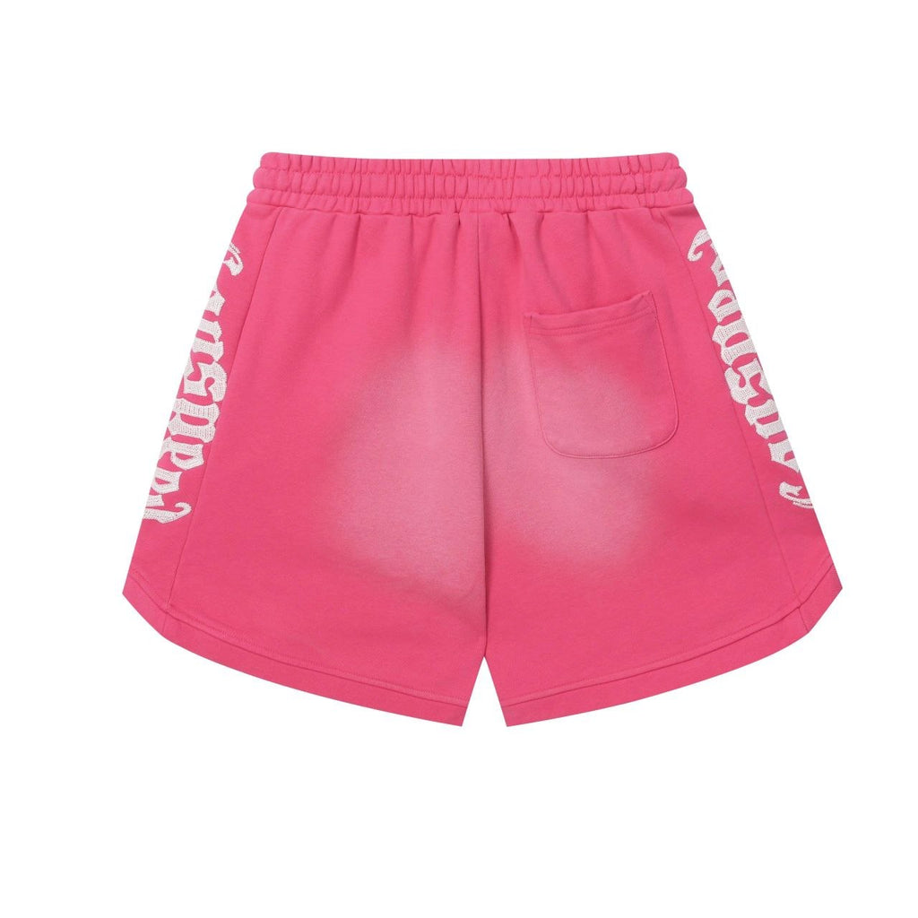 Godspeed Logo Sweat Shorts Pink Bright