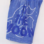 Godspeed The Moon Shorts Blue