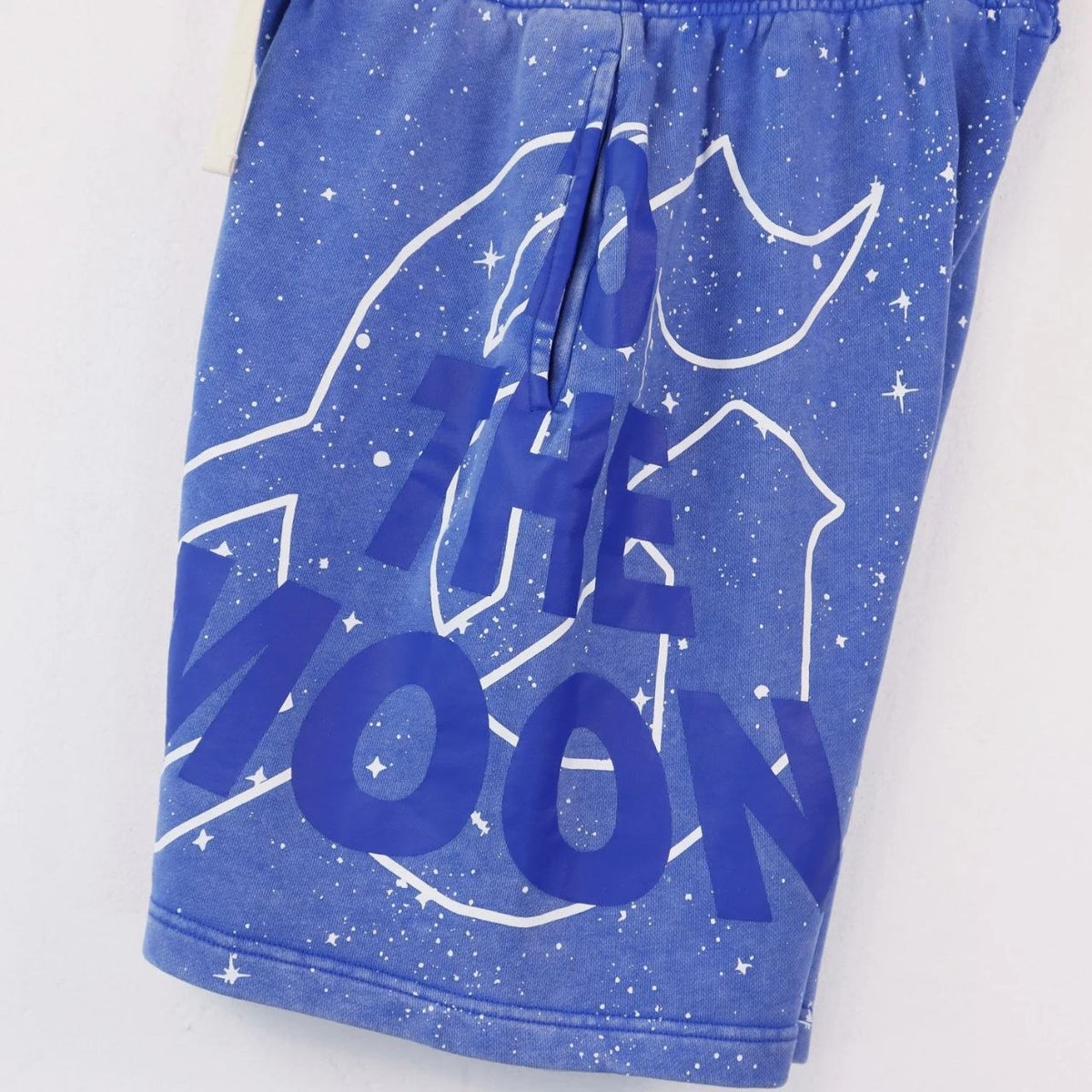 Godspeed The Moon Shorts Blue