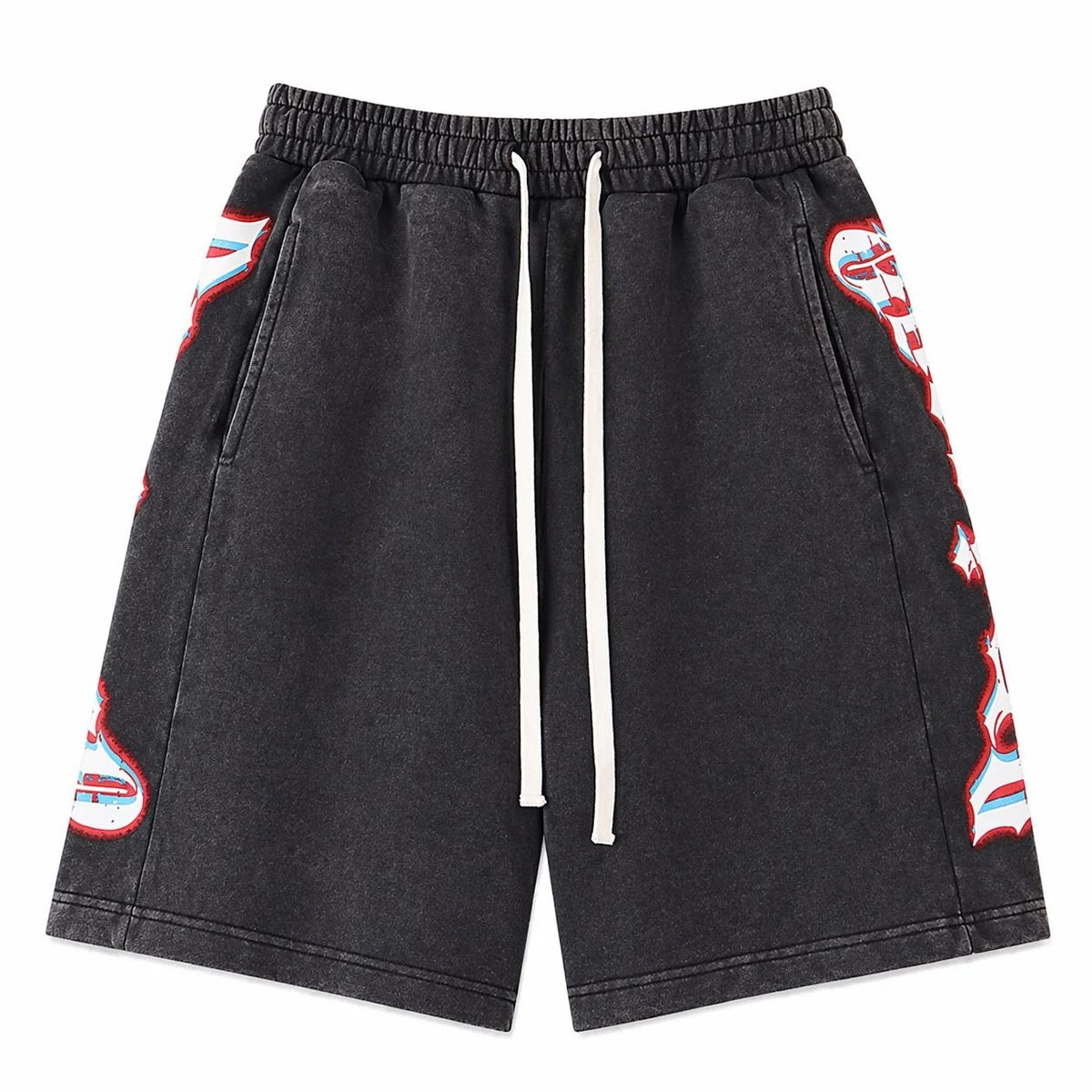 Godspeed Side Graphic Shorts Black