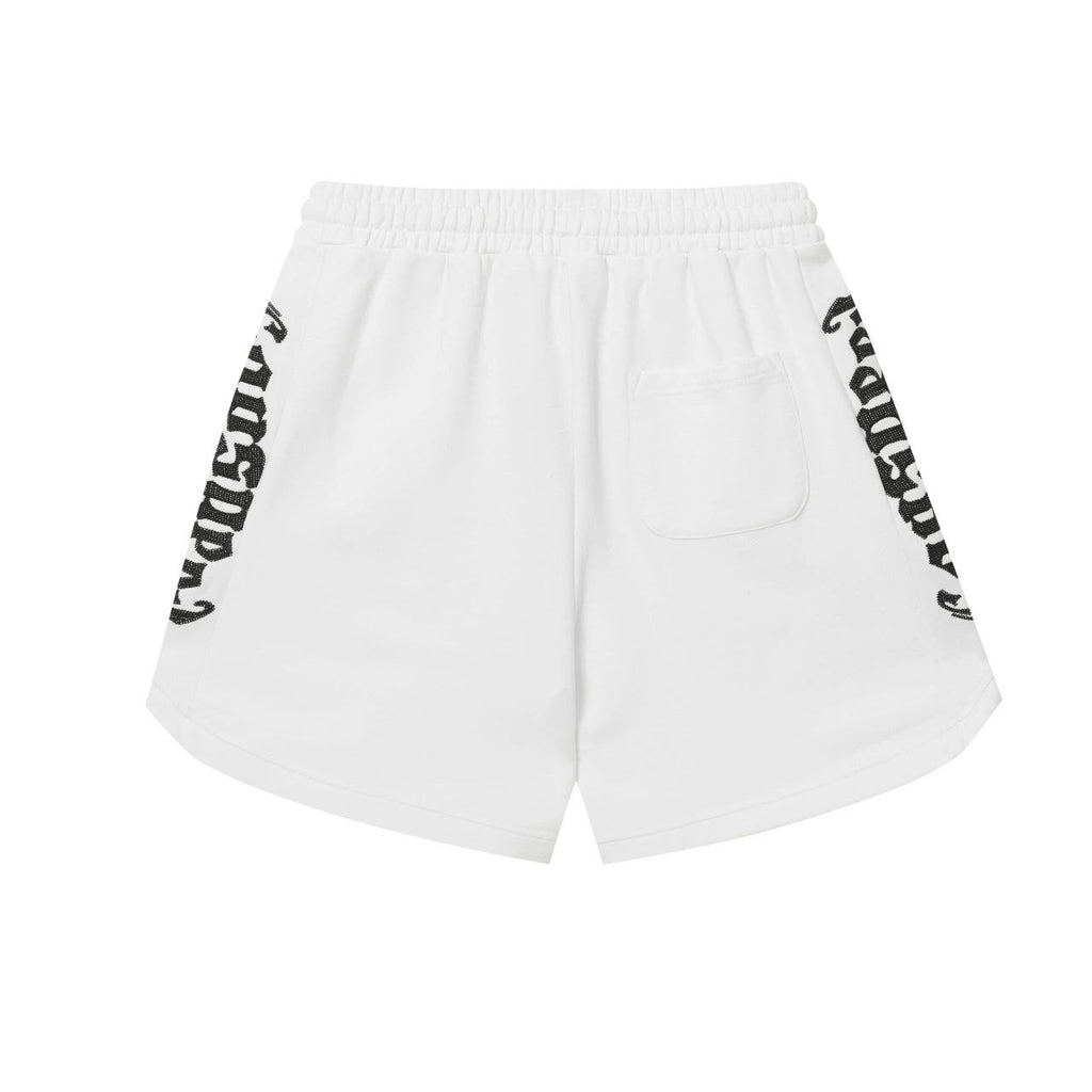 Godspeed Logo Sweat Shorts White