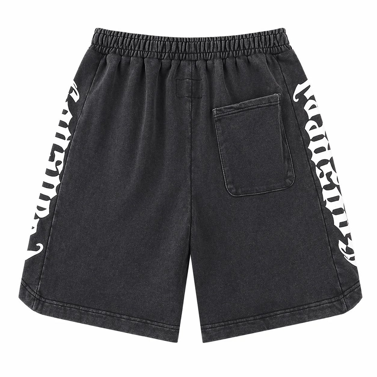 Godspeed Washed Logo Shorts Black