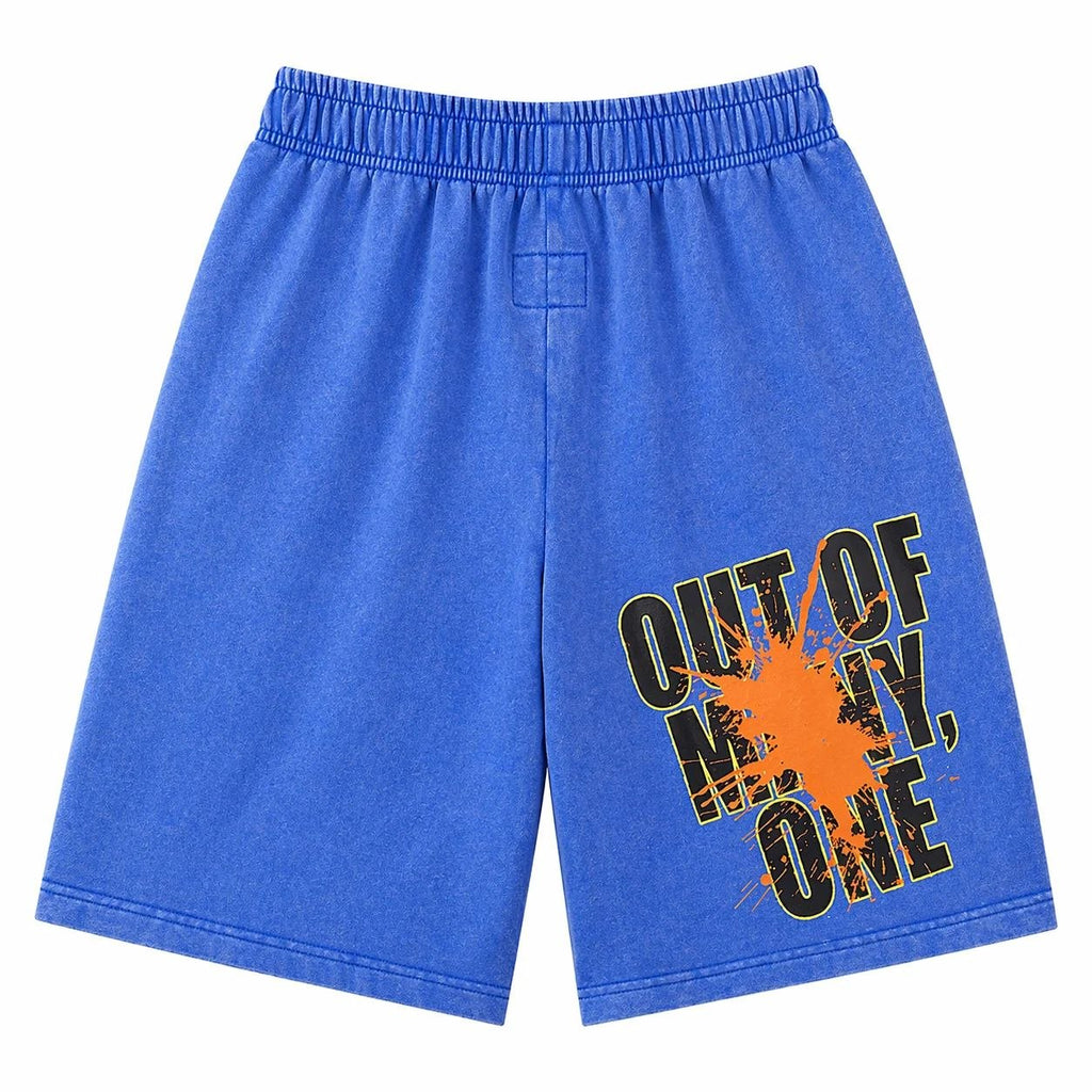 Godspeed Miami Graphic Shorts Blue