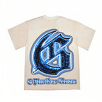 Godspeed Cosmic Walk Graphic T-Shirt Beige