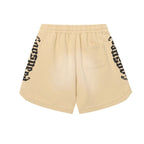 Godspeed Logo Sweat Shorts Beige