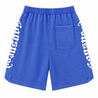 Godspeed Washed Logo Shorts Blue