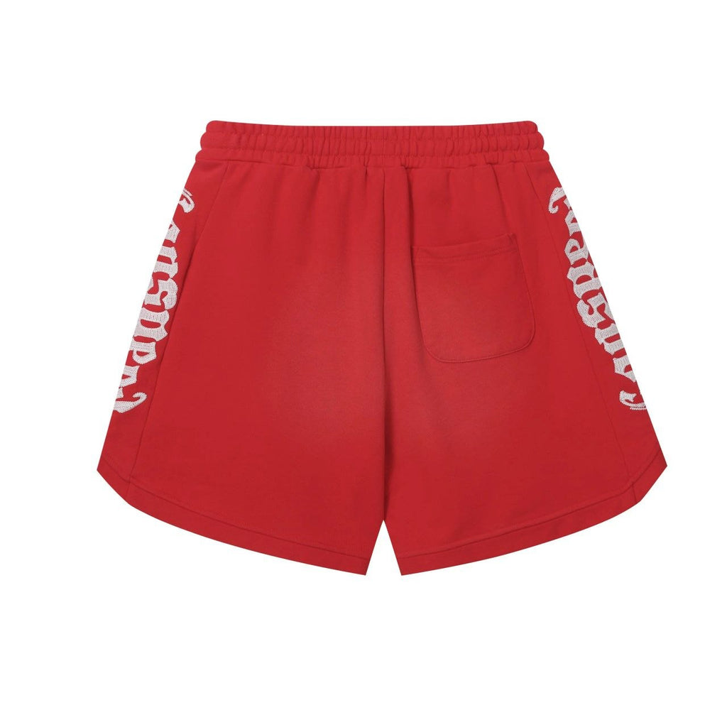 Godspeed Logo Sweat Shorts Red