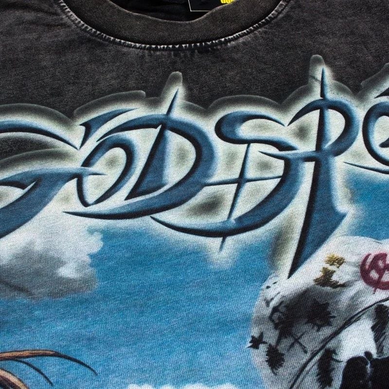 Godspeed Skeleton Jungle T-Shirt Black