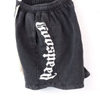Godspeed Washed Logo Shorts Black