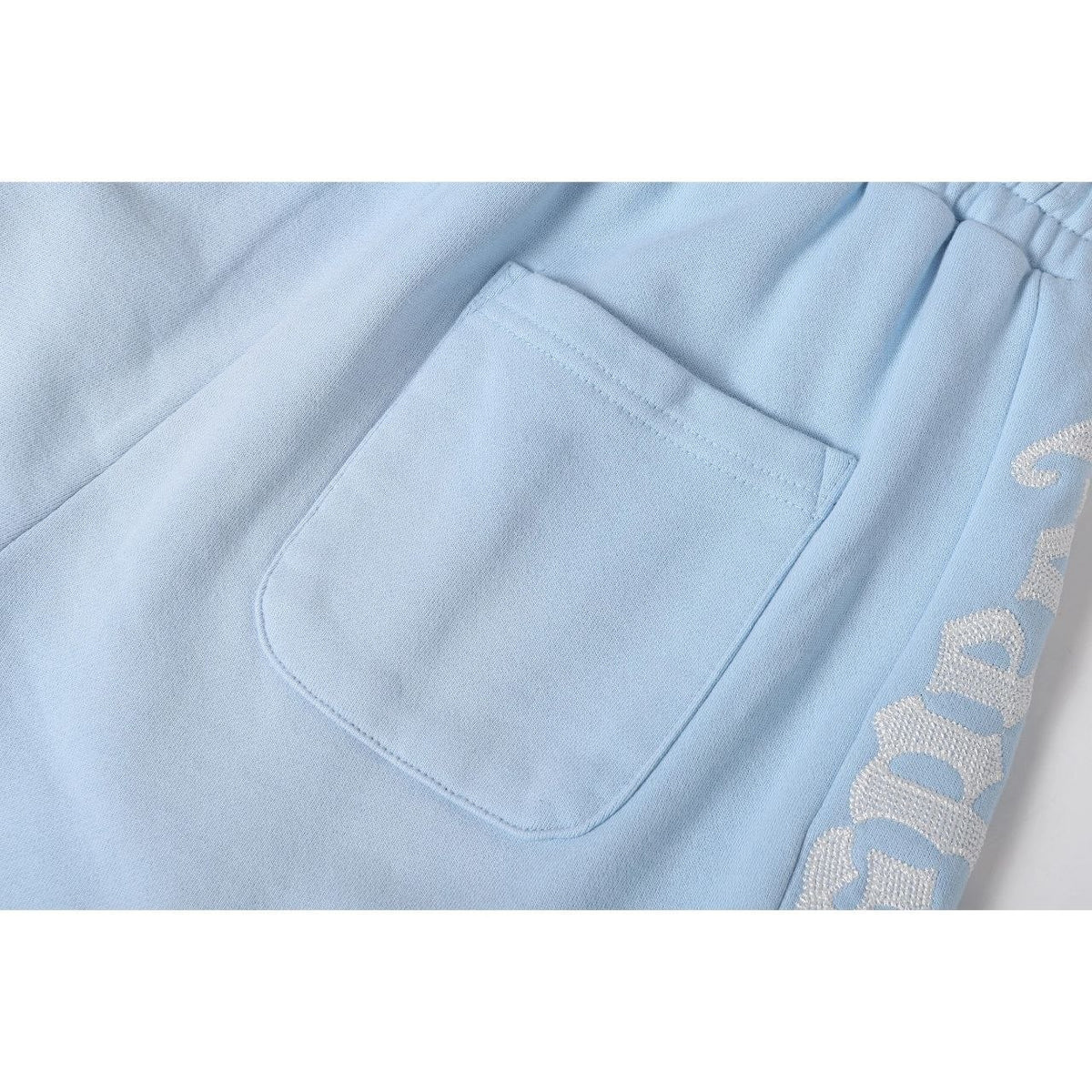 Godspeed Logo Sweat Shorts Light Blue