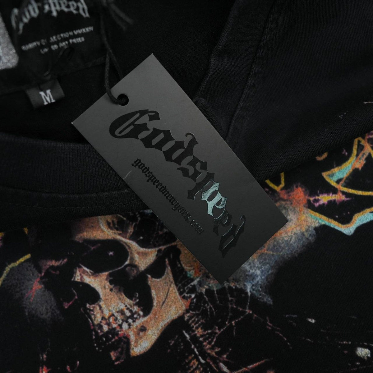 Godspeed Rock Dreams Tee Black Wash