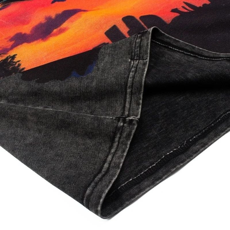 Godspeed UFO Sunset T-Shirt Black